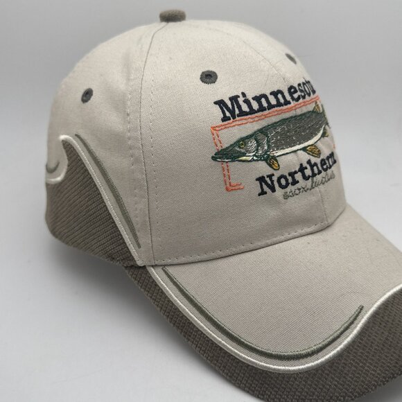 Minnesota Northern Fishing Trucker Hat Cap SnapBack Mesh - Picture 2 of 5